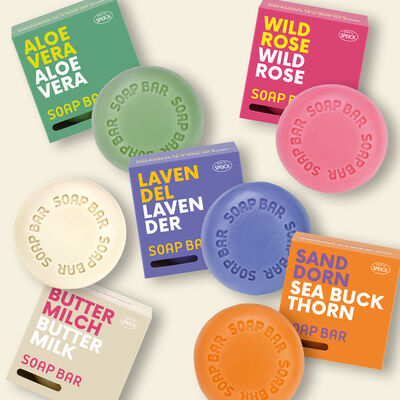 Colourful new soaps – Made by Speick