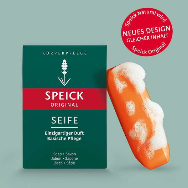 Packaging Design Facelift bei Speick Naturkosmetik.